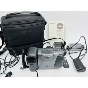 Sharp Viewcam VL-E500U 8mm Video 8 Camcorder VCR PARTS REPAIR AS-IS